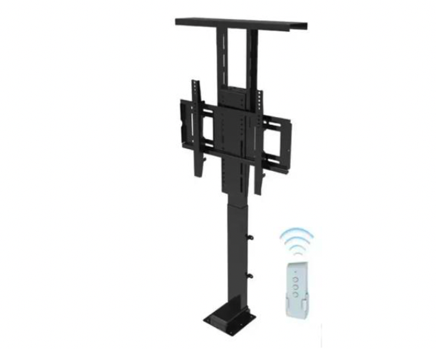 Elevador de TV sistema a control remoto.