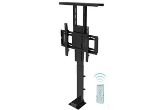 Elevador de TV sistema a control remoto.