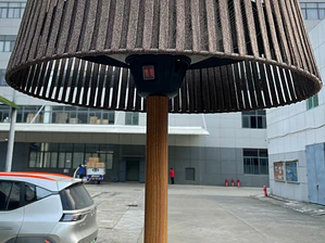 Calefactor eléctrico modelo base 2155 base madera