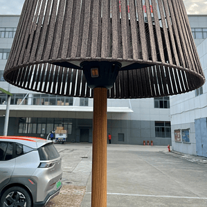 Calefactor eléctrico modelo base 2155 base madera