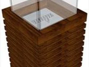 Pedestal trama de roble vidriado (40 m2)