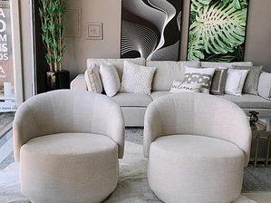 SOFÁ GIRATORIO POLTRONA AMANDA