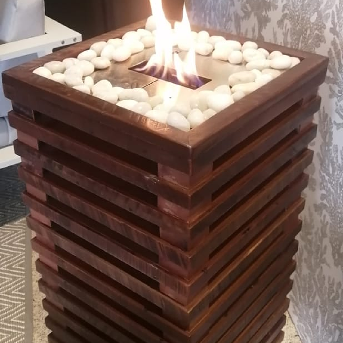 Pedestal trama de roble (40m2) 1