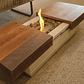 Mesa noi especial baja madera café - Miniatura 1