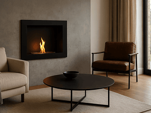 COLGANTE NW06CT DOBLE (40M2 ) NEGRA SIN CRISTAL