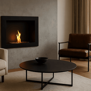 COLGANTE NW06CT DOBLE (40M2 ) NEGRA SIN CRISTAL