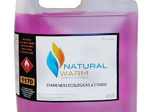 Bidón 5 litros de Etanol Natural Warm