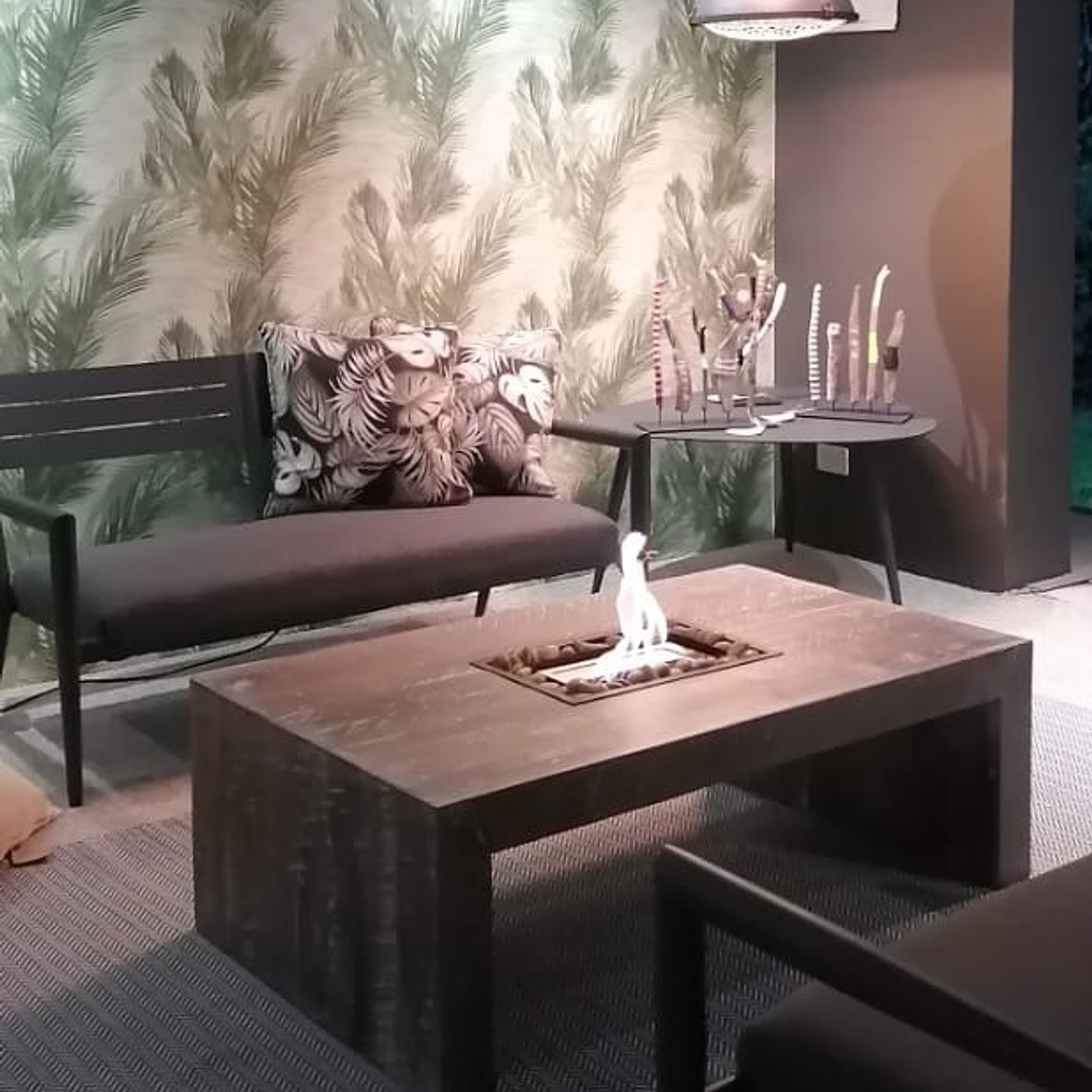 Mesa corchete de roble 1