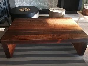 Mesa Corchete de Roble Natural Warm