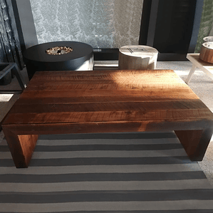 Mesa Corchete de Roble Natural Warm