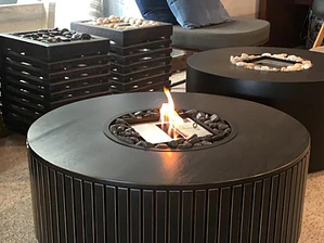 Mesa redonda palillaje