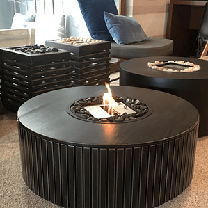 Mesa redonda palillaje