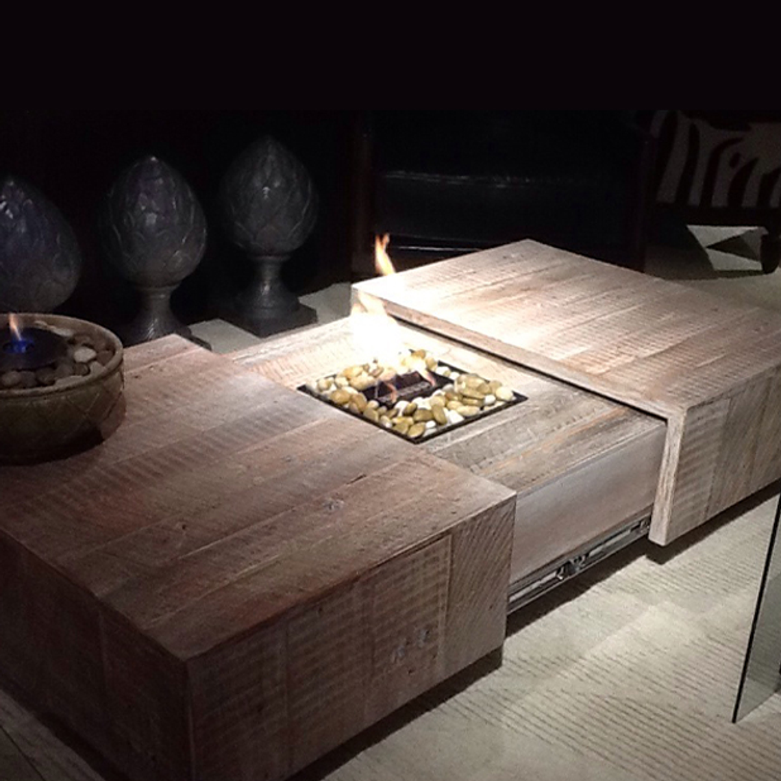 Mesa telescópica dos 1