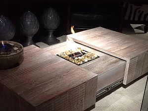 Mesa telescópica dos