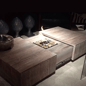 Mesa telescópica dos