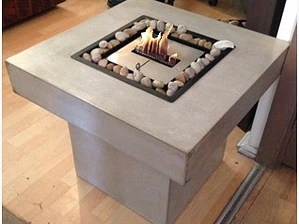 Mesa de fibrocemento