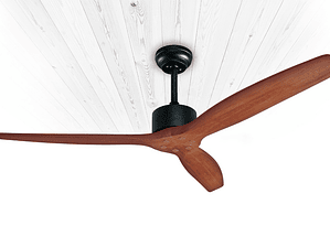 Ventilador de techo madera solida