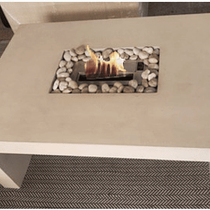 Mesa de fibrocemento corchete