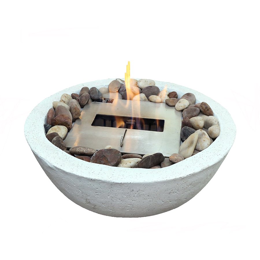 Bowl de Piedra en Obra blanco o gris