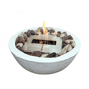 Bowl de Piedra en Obra blanco o gris