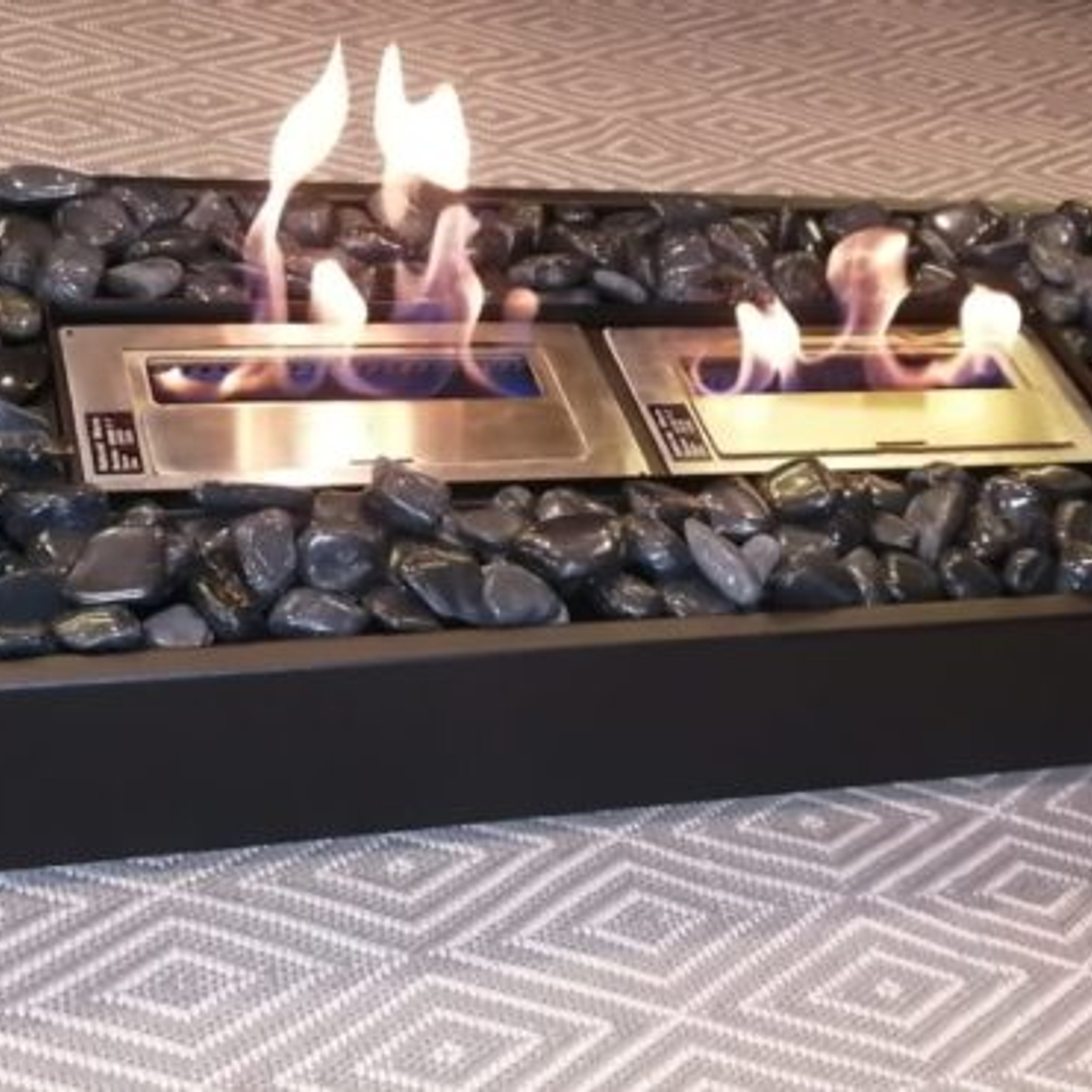 Chimenea de roble palillaje 1