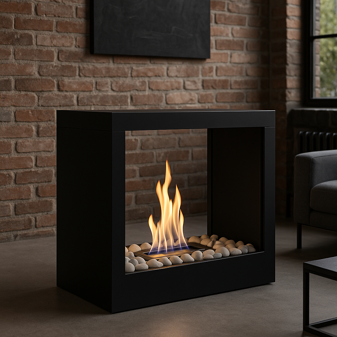 CHIMENEA ESPECIAL TRASLUCIDA CHICA 1