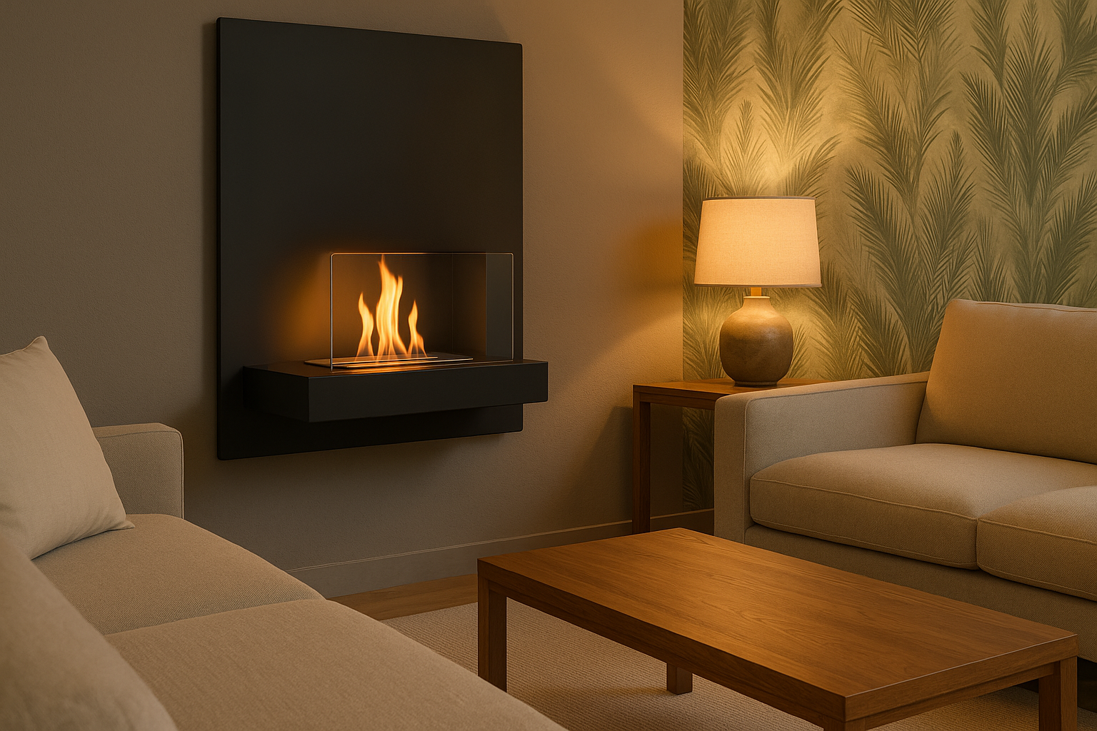 CHIMENEA COLGANTE VIDRIO