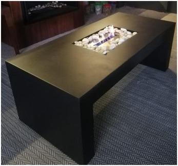 Mesa corchete metalica
