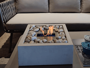 Caja Fibrocemento blanca