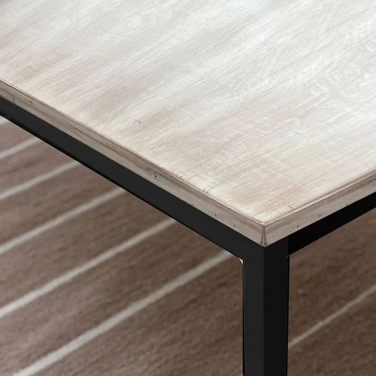 Mesa de centro cuadrada doble nivel Natural Warm 3