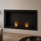 Chimenea a Etanol Empotrada 86 cm con Doble Quemador - Miniatura 1