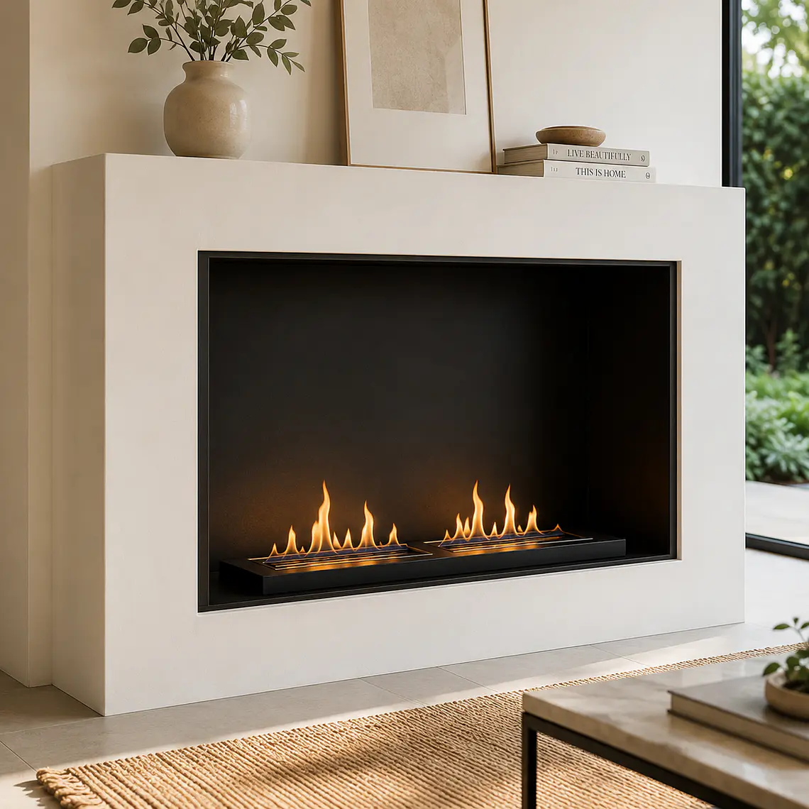 Chimenea Empotrada Doble NW02 1