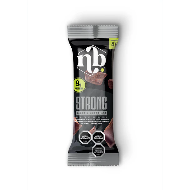 BARRA PROTEINA STRONG CHOCOLATE - DISPLAY 5U