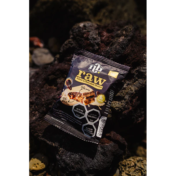 ALFAJOR DATILES RAW CHOCOLATE BLANCO - DISPLAY 8U 3