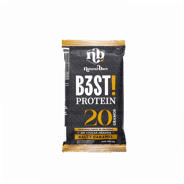 BARRA PROTEINA B3ST / SALTY CARAMEL 10U 1