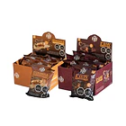 PACK ALFAJORES D'GRANOLA CHOCOLATE BLANCO + DÁTILES RAW CHOCOLATE NEGRO - 2 DISPLAYS 16U 1