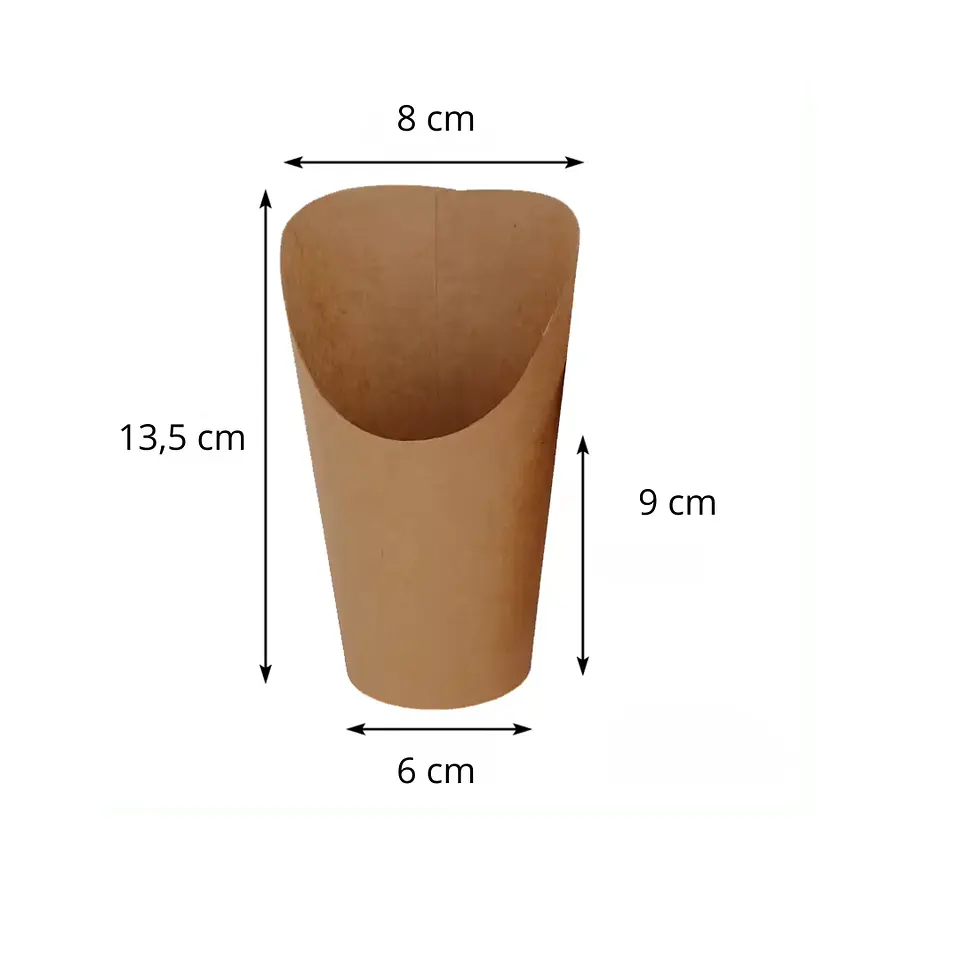 Cono Vaso Kraft Papas Fritas, Nuggets, Wafles 2