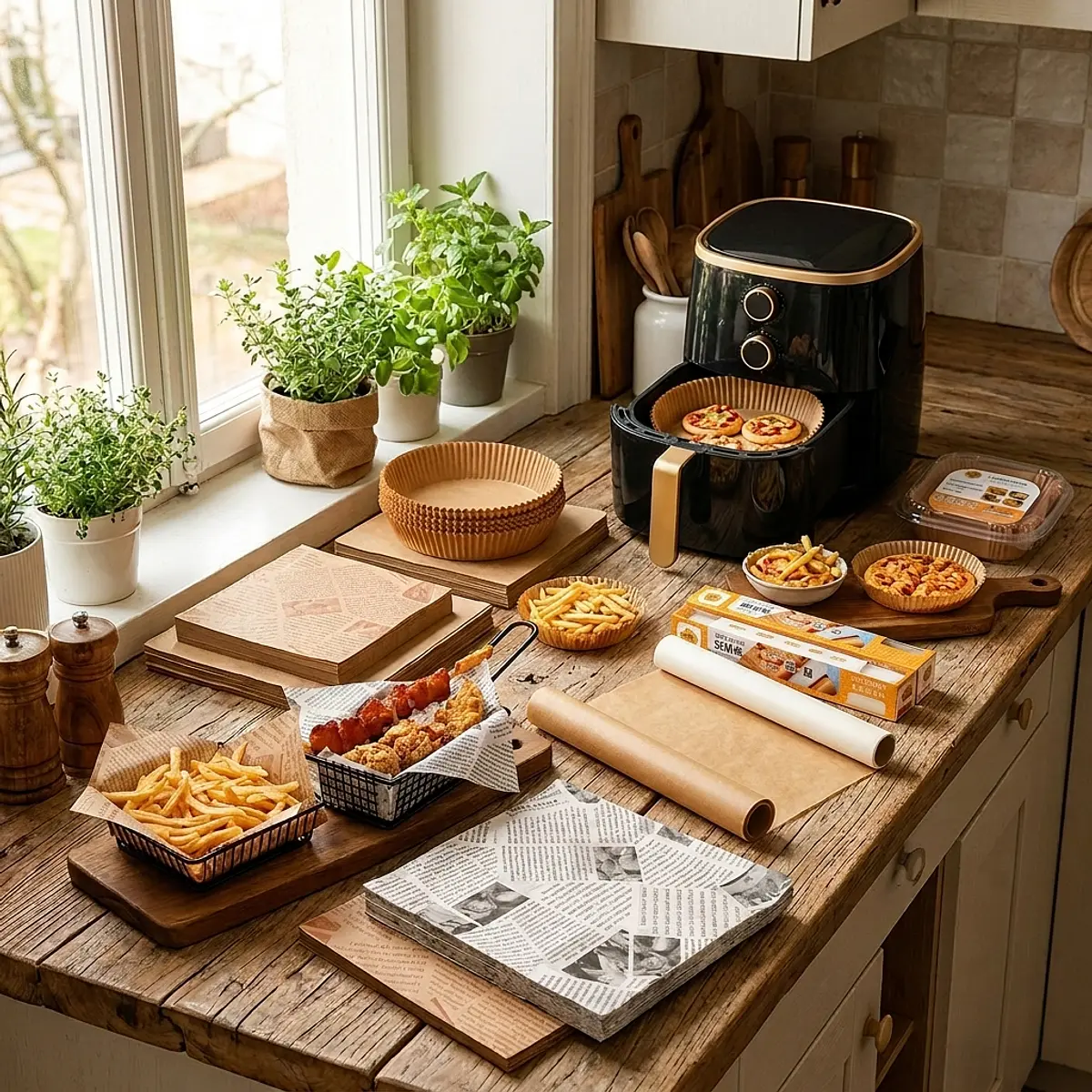 Papelería e insumos de cocina