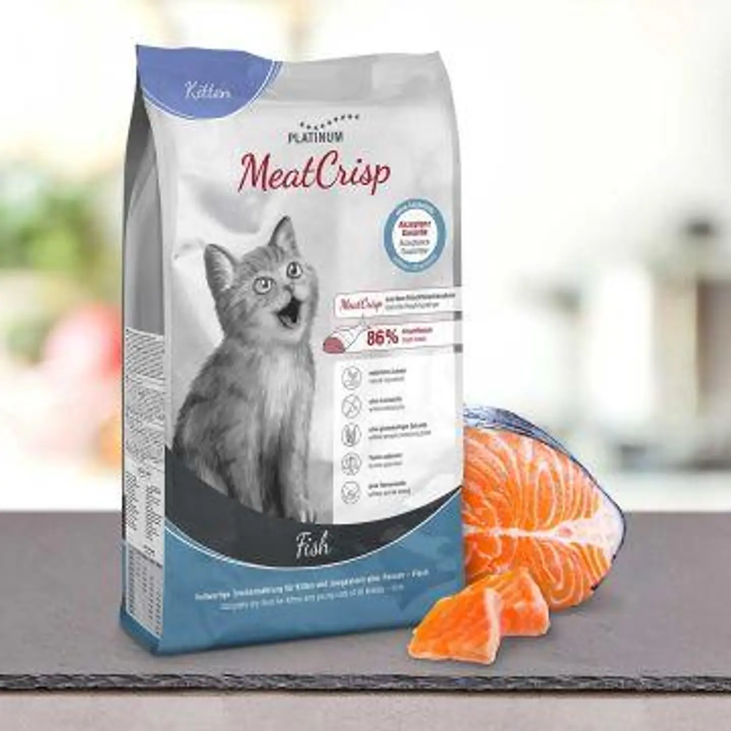Meat Crisp Kitten Sterilised Peixe 1