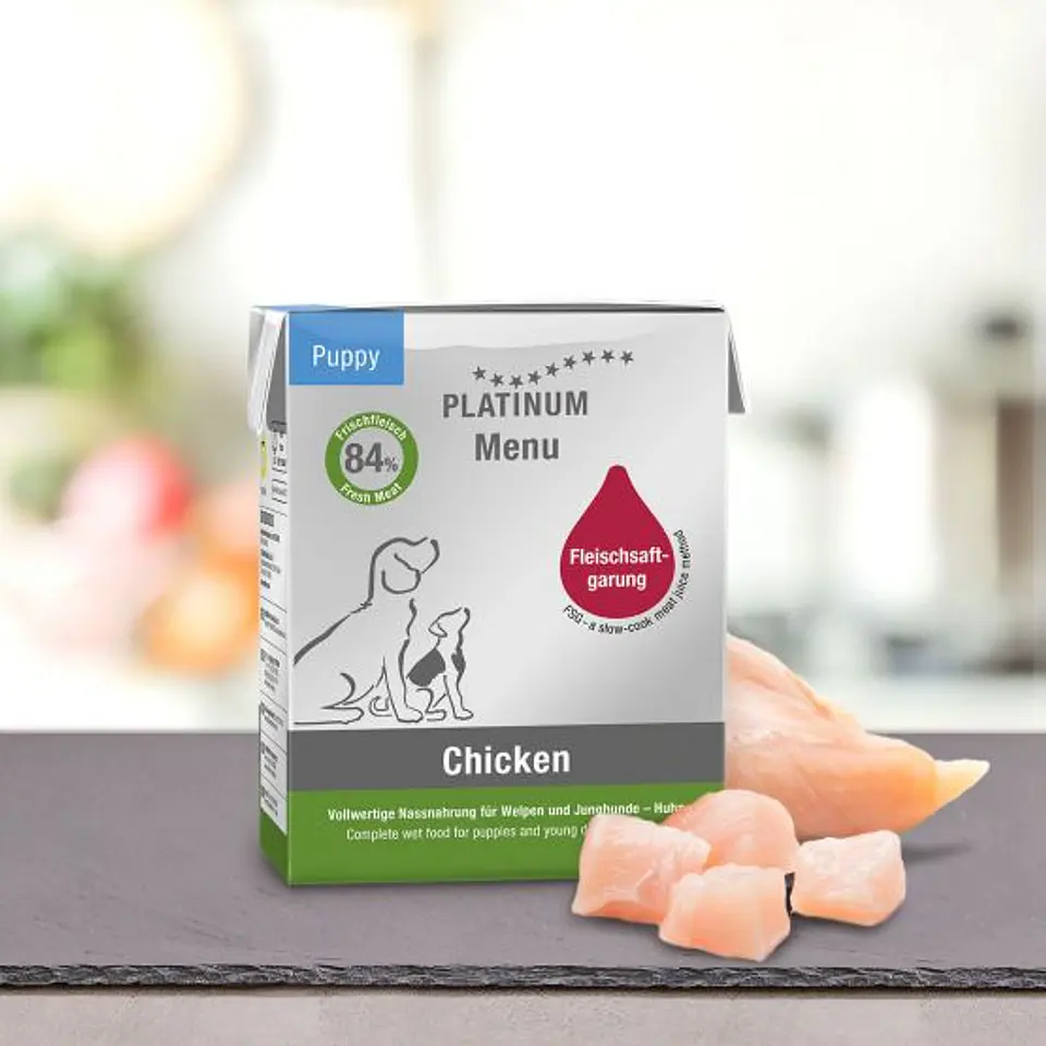 Menu Puppy chicken 375g 1