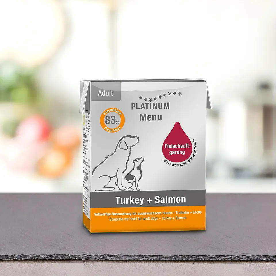 Menu Turkey & Salmon 375g 1
