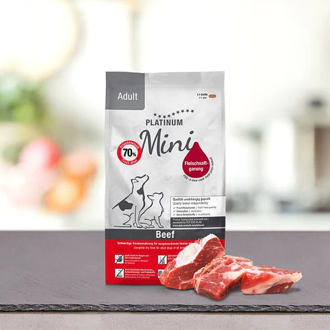 Platinum Adult Mini Vaca 900g