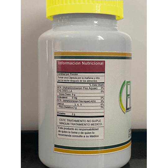 Pack Celextra 60 capsulas oferta 3x1  (Chlorella , Aphanizomenon flos aquae AFA ) 3 frascos 