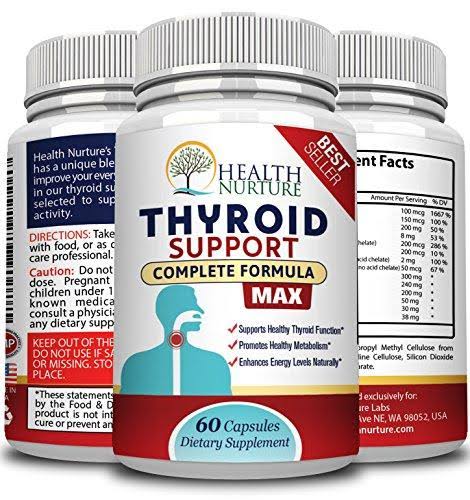 THYROID SUPPORT ( SOPORTE DE TIROIDES) 60 Cápsulas 3 x 2