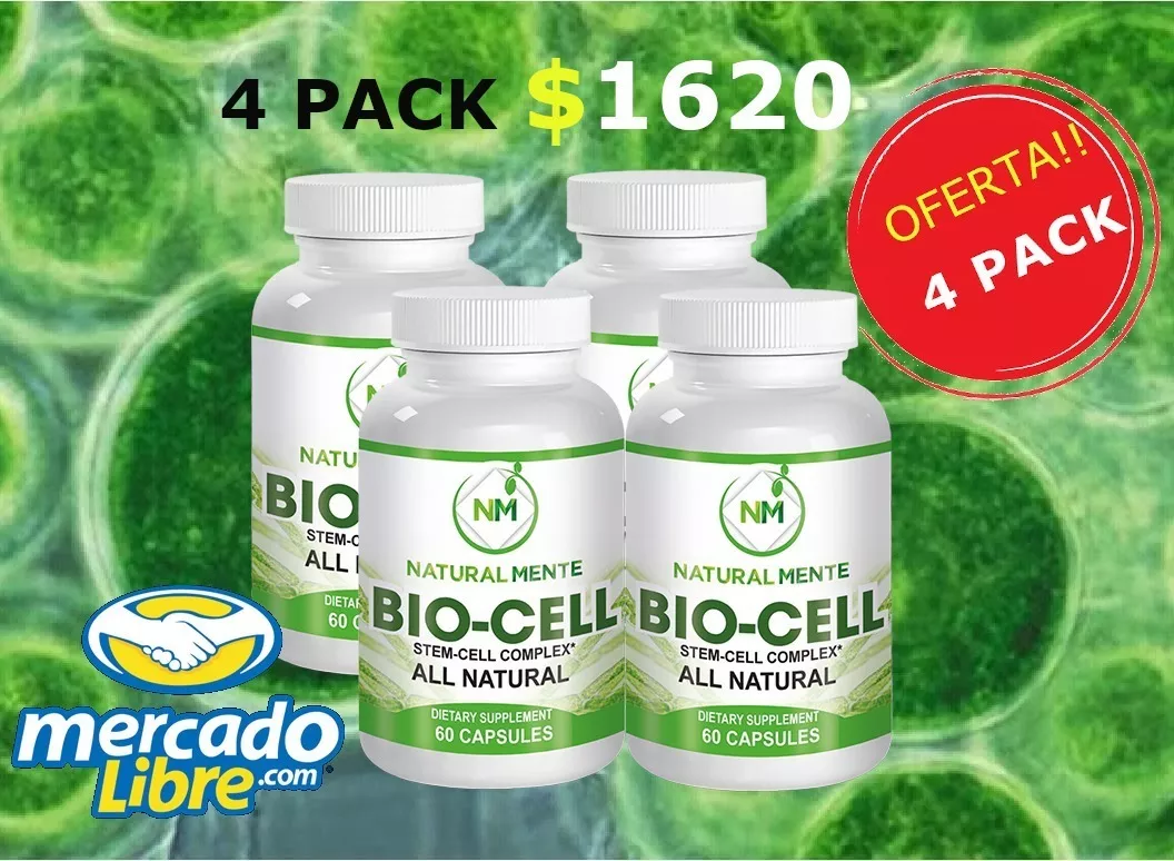 Bio-Cell (Aphanizomenon Flos Aquae) 60 capsulas Oferta 4 pack