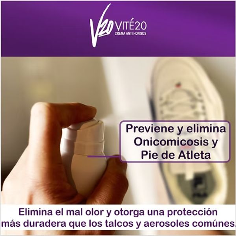 VITÉ 20 Spray (Elimina mal Olor de Pies y Calzado) 4