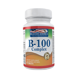 B-100 Complex x 50 Tabl Healthy America