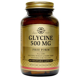 Glycine 500 Mg X100 Cáps Solgar