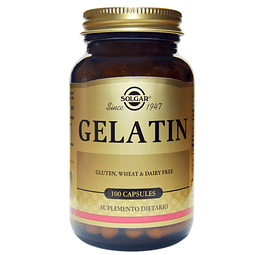 Gelatin X 100 Cáps Solgar