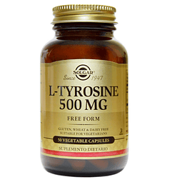 L-Tyrosine 500 Mg X 50 Cáps Solgar